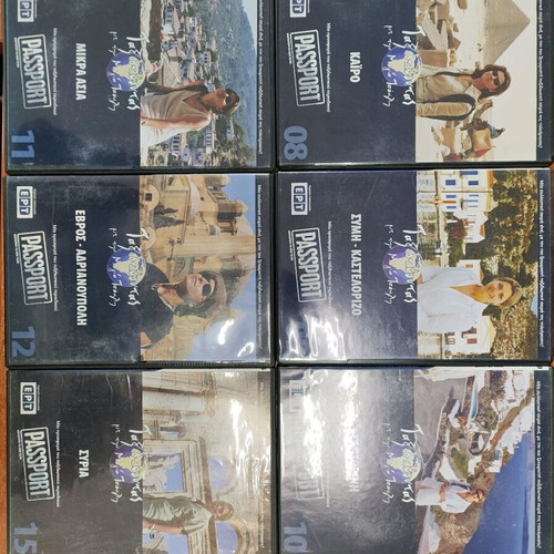 Passport series DVD by Maya Tzokli like new, 13 travel episodes