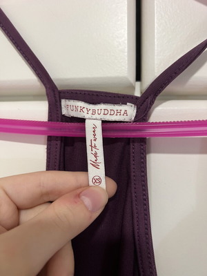 Funky Buddha purple summer camisole size XS like new