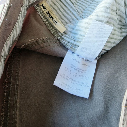 Julia Bergovich Khaki Skirt like new, size S