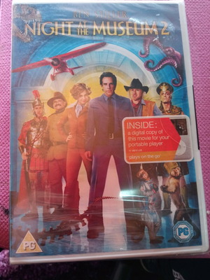 Night at the Museum 2 DVD καινούριο, φαντασίας, με υπότιτλους