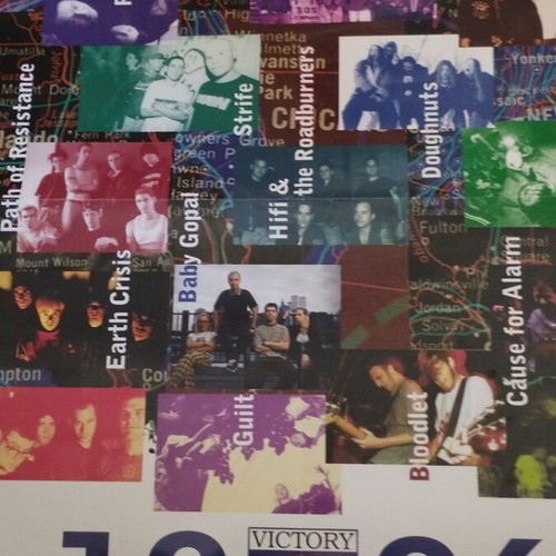 Victory Records Promo Poster 1996 used