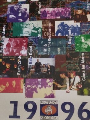 Victory Records Promo αφίσα 1996 μεταχειρισμένη