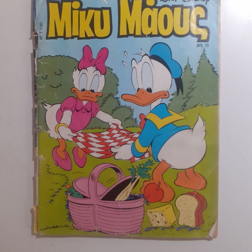 Mickey Mouse #1183 used, March 1989