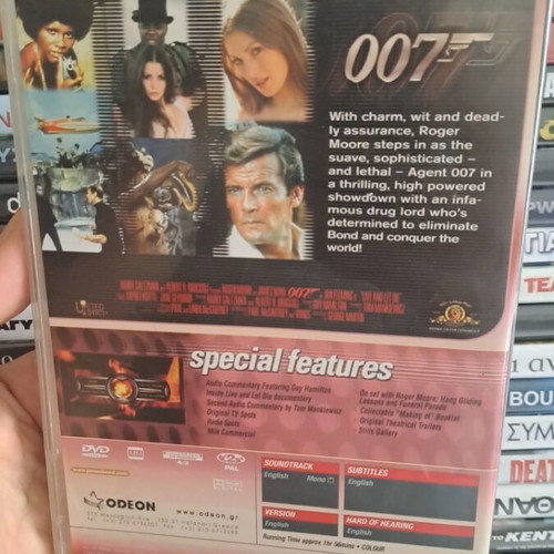 Live and Let Die DVD used, action adventure with subtitles