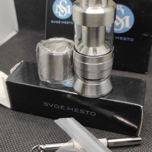 Kayfun Prime SS RTA Style with Metal Tank like new
