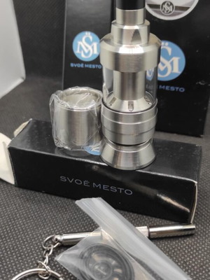 Kayfun Prime SS RTA Style with Metal Tank like new