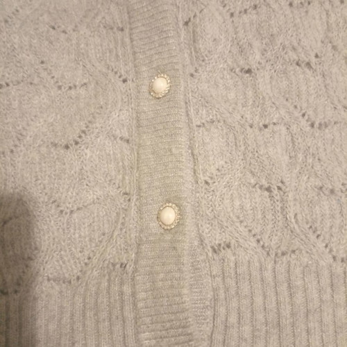 BSB wool knitted cardigan used, gray, size M