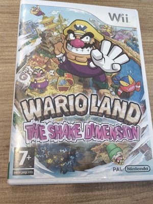 Wario Land The Shake Dimension Nintendo Wii game like new English version
