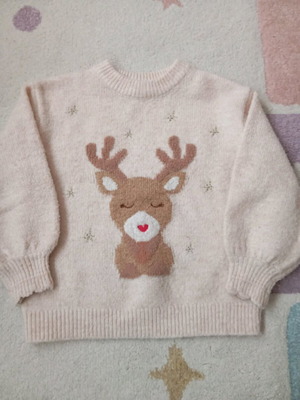 Zara beige pullover for 2-3 years like new unisex