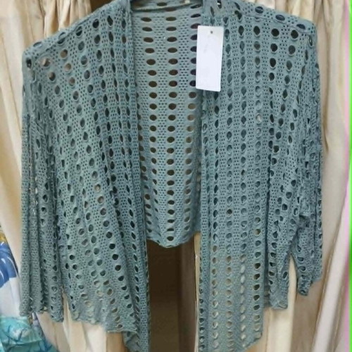 Women's Bolero MX4552 cotton, new, olive perforated