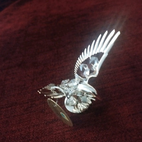 Crystal Temptation decorative eagle new with Swarovski crystals