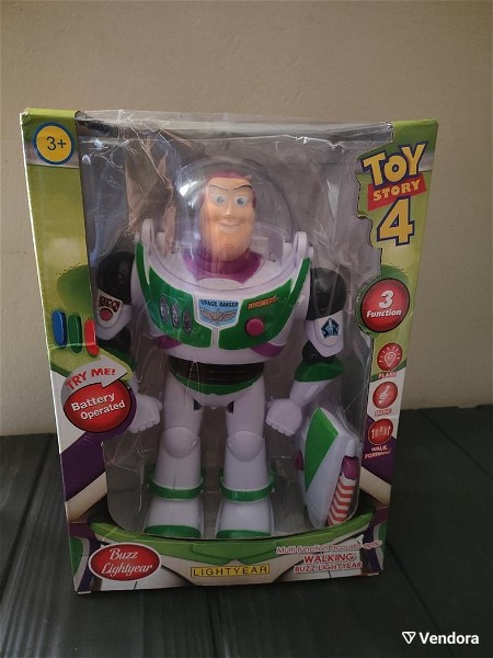  sillektiki figoura Buzz Lightyear Toy Story - Andy's Toy - istoria ton pechnidion