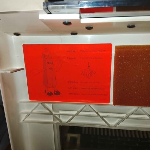 Dot Matrix Printer used with user manual, impact printing