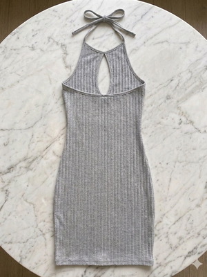 Dress new, size small, gray