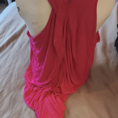 Miss Sixty Y2K mini dress fuchsia with rhinestones like new