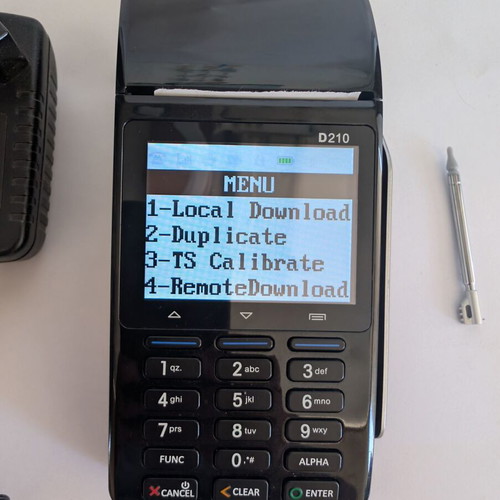 PAX D210 mobile payment terminal like new
