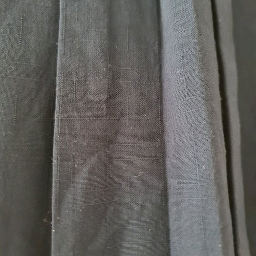Vintage semi-transparent skirt used, St. Michael wrap, blue, size XXXL