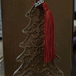Ceramic Christmas tree charm new