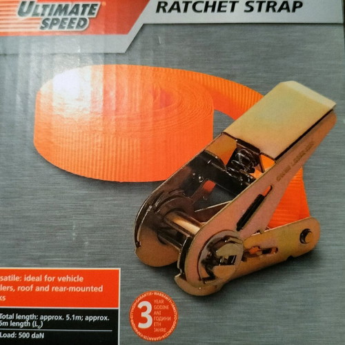 Ratchet strap safety new, in original box