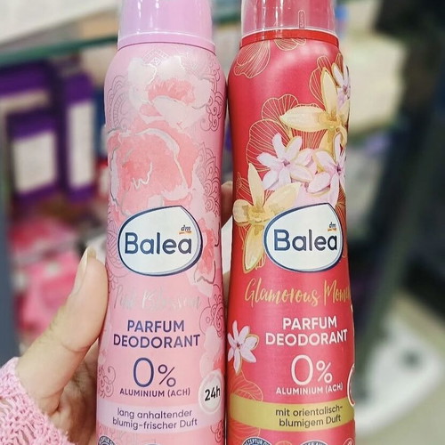 Balea deodorant set new, 2 sprays Pink Blossom and Glamorous Moments