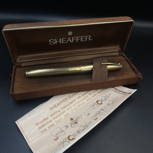 Sheaffer Imperial Triumph 777 fountain pen like new, 14K gold nib
