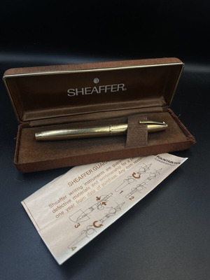 Sheaffer Imperial Triumph 777 fountain pen like new, 14K gold nib
