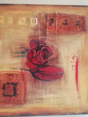 Biz Art print used 35×35 cm