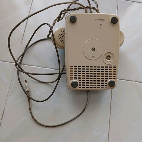 Siemens vintage rotary dial telephone used