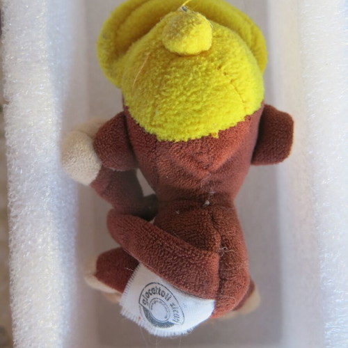 Giocattoli Sicari plush monkey used, height 10cm