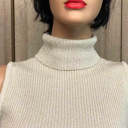 Blouse Made in Greece new, beige and gold