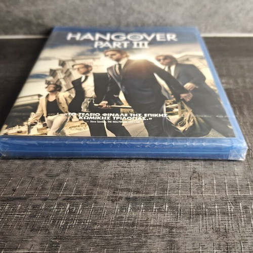 The Hangover Part III Blu-ray movie with Greek subtitles