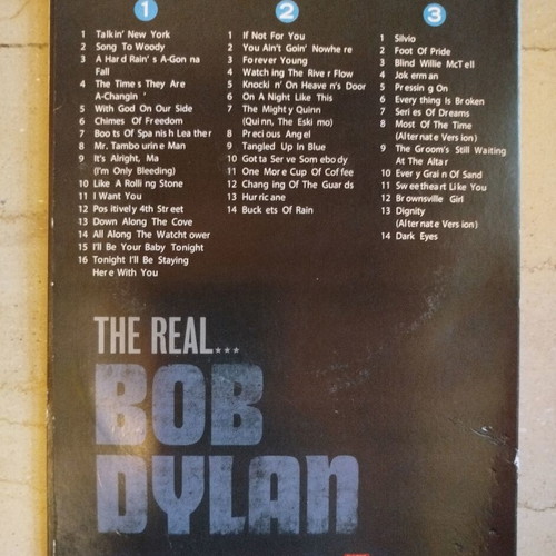 The real... Bob Dylan 3 CD box set used, folk