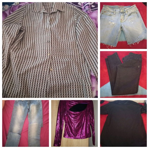 Clothing pack like new, sizes medium and large