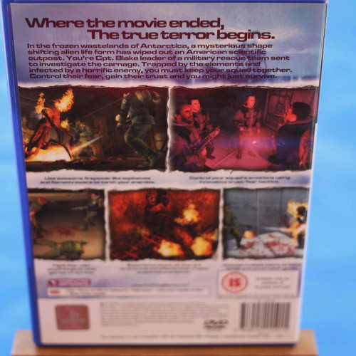 The Thing PlayStation 2 like new, complete UK version