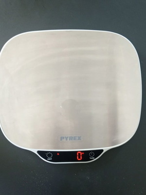 PYREX ηλεκτρονική ζυγαριά κουζίνας έως 15 κιλά