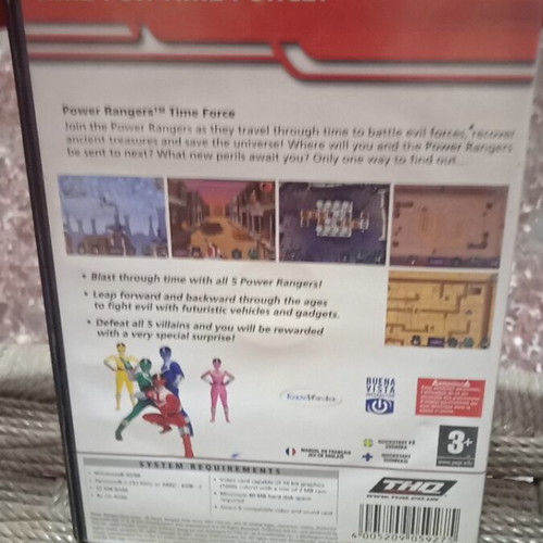 Power Rangers Time Force PC game used, arcade style