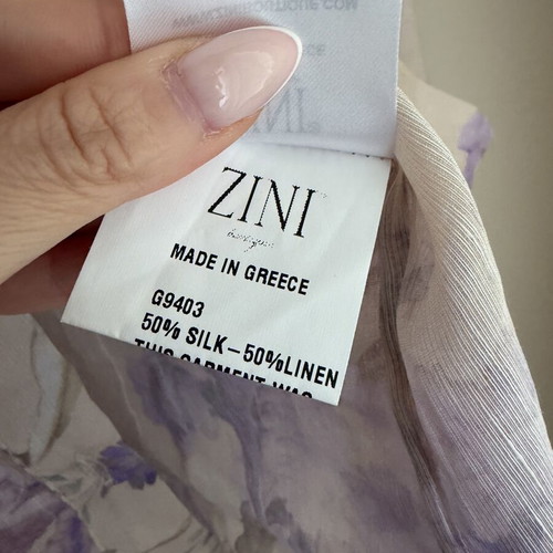 Zini shirt and shorts set like new, beige and multicolor