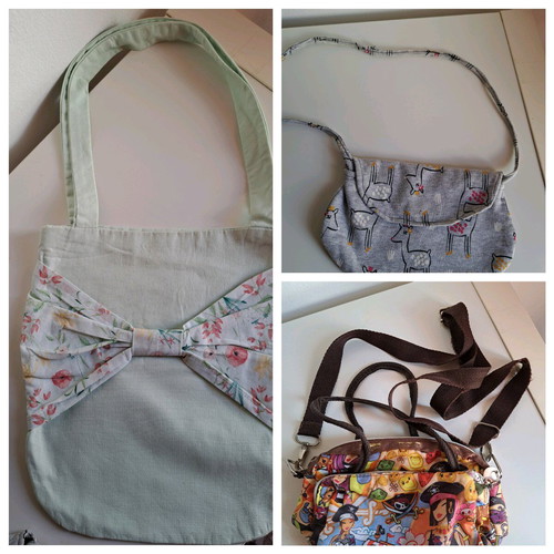 Girls' bags like new, pack of 2+1 gift