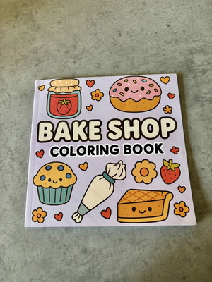 Bake Shop Coloring Book new, English