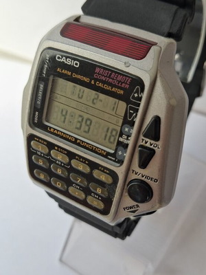 Casio CMD 40 ρολόι μεταχειρισμένο, ρετρό quartz, τηλεχειριστήριο, αριθμομηχανή