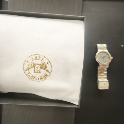 Longines Two-Tone Vintage Ladies Watch NOS with Box