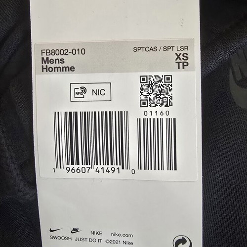 Nike Tech Fleece Bottoms new, size XS, black, pack of 10