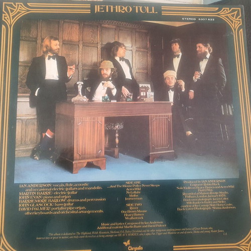 Jethro Tull Heavy Horses 1978 vinyl like new