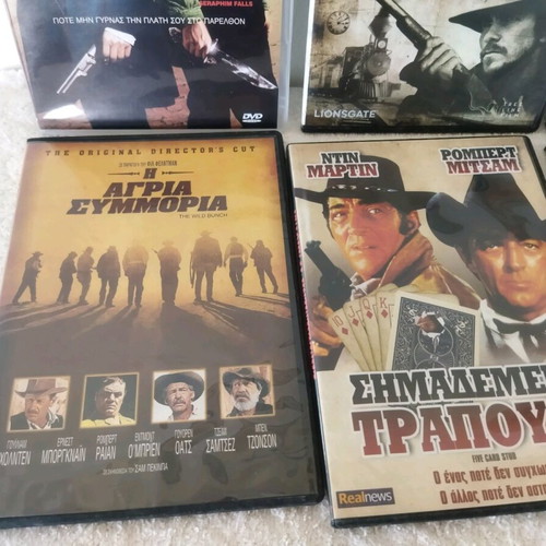 Classic Western DVD set of 6 movies like new with subtitles
