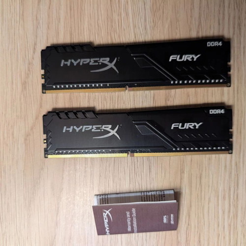 Kingston HyperX Fury 8GB (2x4GB) DDR4 3200MHz RAM kit