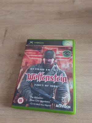 Return to Castle Wolfenstein Xbox Original game like new