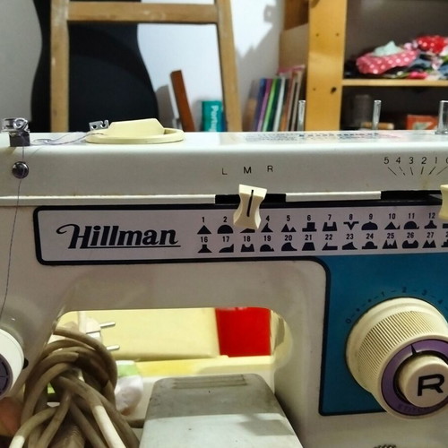 Hillman sewing machine used, vintage decoration or spare parts