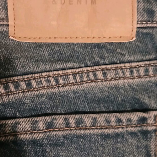 H&M 90s flare jeans like new, blue, size XS
