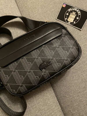 Lacoste The Blend Satchel Bag new, shoulder, black
