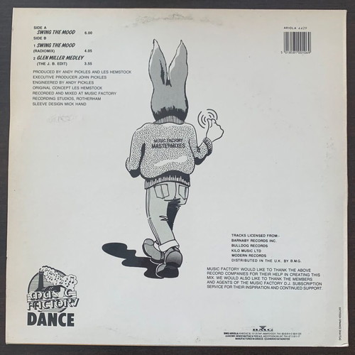 Jive Bunny Swing The Mood μεταχειρισμένο, pop